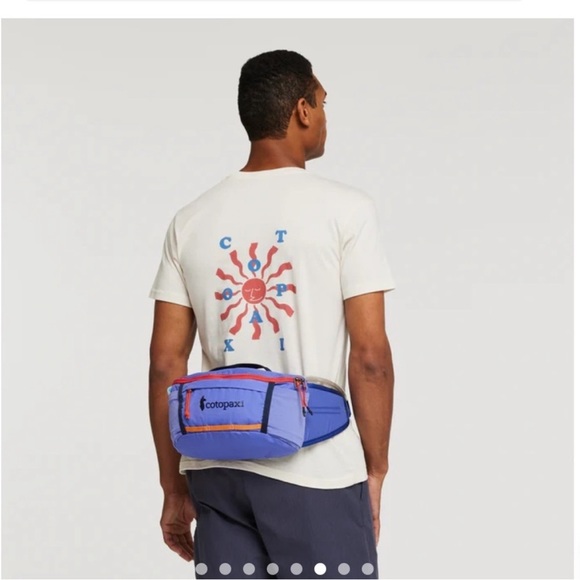 Cotopaxi Lagos 5L Hiking Hydration Hip Pack Amethyst Blue Violet NWT Sling Bag - Picture 8 of 12